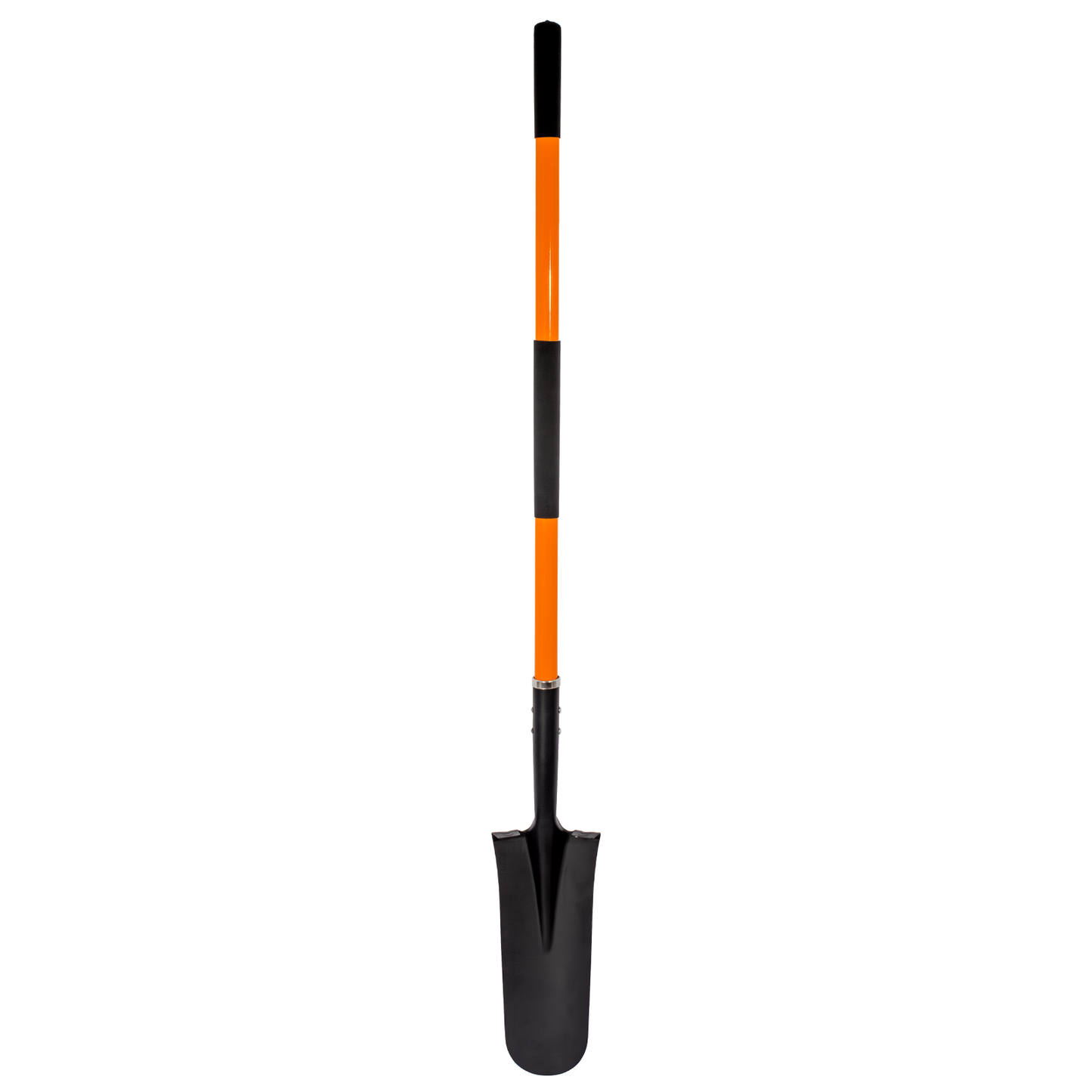 VNIMTI Shovel for Digging, Heavy Duty Shovel with Fiberglass Handle, Metal Shovel for Gardening, 58 Inches