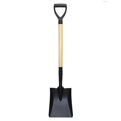 Square Shovel, Shovels for Digging with D-Handle, Overall 41-Inch Long Garden Shovel, Transfer Shovel, Snow Shovel for Car, Garden Tools - VNIMTI Tools